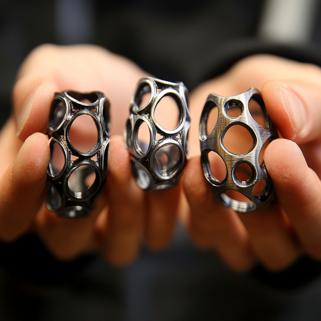 3D printed rings